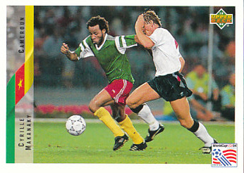 Cyrille Makanaky Cameroon Upper Deck World Cup 1994 Eng/Ita #189